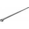 Mexen support droit pour paroi de douche 6-8 mm, gun metal - 800-01-95