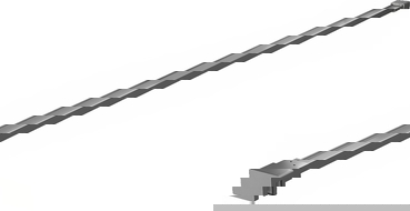 Mexen support pour paroi de douche, gun metal - 800-01-95