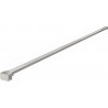 Mexen support droit pour paroi de douche 6-8 mm, nickel brossé - 800-01-97