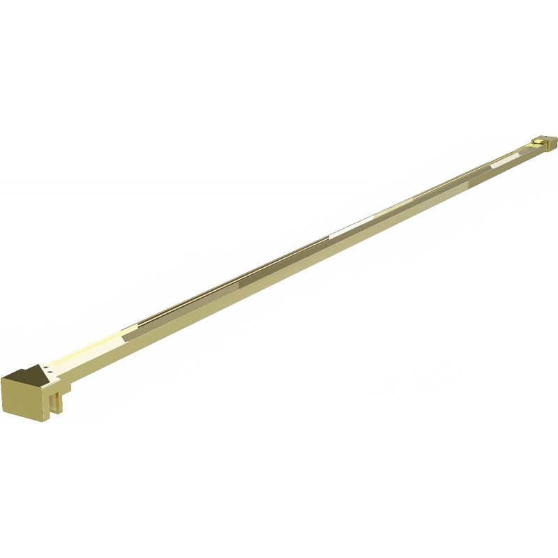 Mexen support droit pour paroi de douche 6-8 mm, doré - 800-01-50