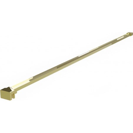 Mexen support droit pour paroi de douche 6-8 mm, doré - 800-01-50
