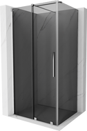 Mexen Velar cabine de douche coulissante 100 x 70 cm, graphite, chrome - 871-100-070-41-01