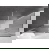 Mexen Velar cabine de douche coulissante 140 x 85 cm, graphite, chrome - 871-140-085-41-01