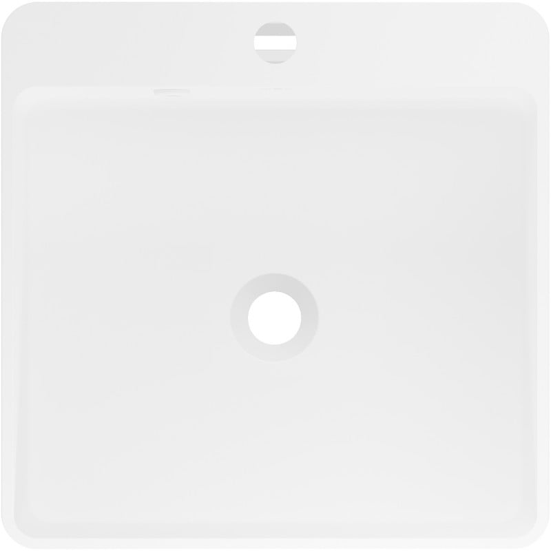 Mexen Neva lavabo autoportant en conglomérat 45 x 45 cm, blanc mat - 26614500