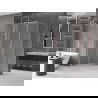 Mexen Velar cabine de douche coulissante 90 x 120 cm, givré, chrome - 871-090-120-31-01