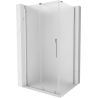 Mexen Velar cabine de douche coulissante 90 x 120 cm, givré, chrome - 871-090-120-31-01