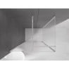 Mexen Velar cabine de douche coulissante 110 x 120 cm, givré, chrome - 871-110-120-31-01