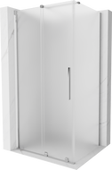 Mexen Velar cabine de douche coulissante 120 x 85 cm, givré, chromé - 871-120-085-31-01