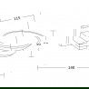 Mexen Vane Porte-savon, Or - 7020939-50