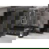 Mexen Velar cabine de douche coulissante 150 x 85 cm, graphite, or brossé - 871-150-085-41-55