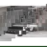 Mexen Velar cabine de douche coulissante 140 x 80 cm, givre, chrome - 871-140-080-31-01