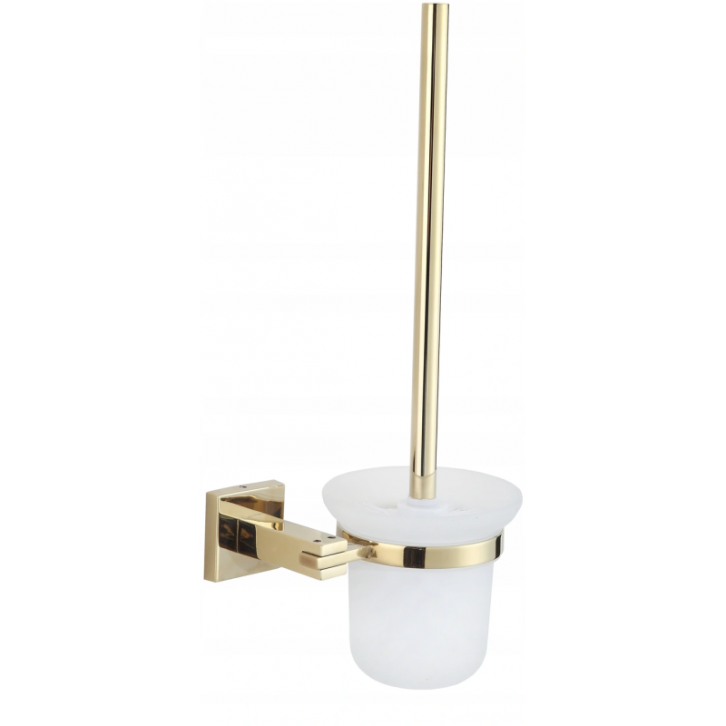 Mexen Vane Brosse à WC, Or - 7020950-50
