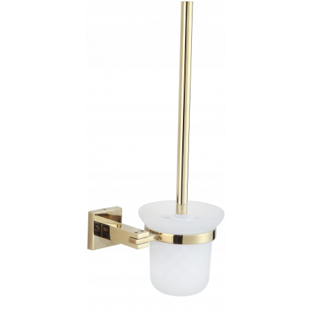 Mexen Vane brosse de toilette, dorée - 7020950-50