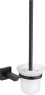Mexen Vane brosse de toilette, noire - 7020950-70