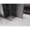 Mexen Velar cabine de douche coulissante 120 x 120 cm, graphite, gris pistolet brossé - 871-120-120-41-66