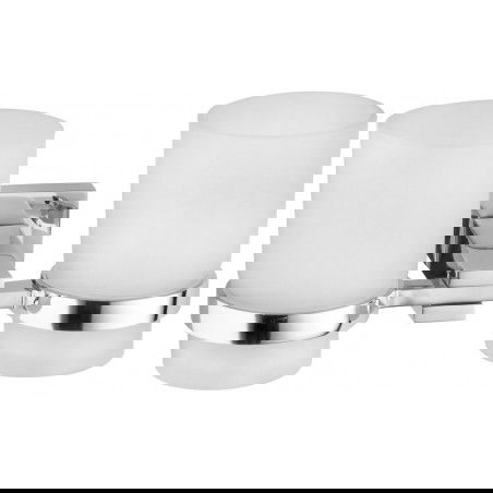 Mexen Vane double gobelet à brosses à dents, Chrome - 7020952-00