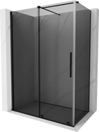 Mexen Velar cabine de douche coulissante 140 x 70 cm, graphite, noir - 871-140-070-41-70