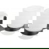 Mexen Vane double gobelet à brosses à dents, Noir - 7020952-70