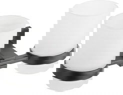 Mexen Vane double porte-brosse à dents, noir - 7020952-70