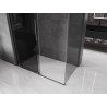Mexen Velar cabine de douche coulissante 140 x 75 cm, graphite, gun metal - 871-140-075-41-95