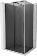 Mexen Velar cabine de douche coulissante 130 x 85 cm, graphite, gun metal - 871-130-085-41-95