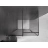Mexen Velar cabine de douche coulissante 120 x 85 cm, graphite, métal gun - 871-120-085-41-95