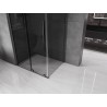 Mexen Velar cabine de douche coulissante 110 x 80 cm, graphite, gun metal - 871-110-080-41-95