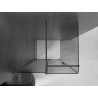 Mexen Velar cabine de douche coulissante 110 x 80 cm, graphite, gun metal - 871-110-080-41-95