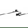 Mexen Rufo porte-serviettes, Noir - 7050924-70