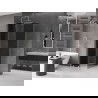Mexen Velar cabine de douche coulissante 120 x 120 cm, graphite, nickel brossé - 871-120-120-41-97
