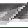 Mexen Velar cabine de douche coulissante 140 x 70 cm, graphite, nickel brossé - 871-140-070-41-97