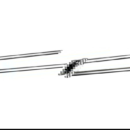 Mexen Rufo double porte-serviettes rotatif, Chrome - 7050925-00