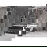 Mexen Velar cabine de douche coulissante 90 x 90 cm, givre, blanc - 871-090-090-31-20