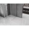 Mexen Velar cabine de douche coulissante 100 x 100 cm, givrée, blanche - 871-100-100-31-20