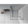 Cabine de douche carrée Mexen Rio 90 x 90 cm, transparent, chrome - 860-090-090-01-00
