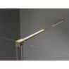 Mexen Velar cabine de douche coulissante 120 x 80 cm, givré, or - 871-120-080-31-50