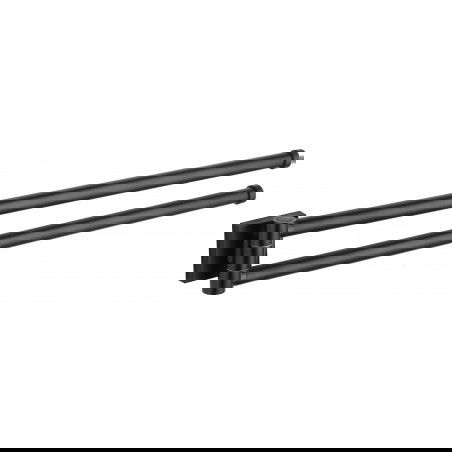 Mexen Rufo double porte-serviettes rotatif, Noir - 7050925-70