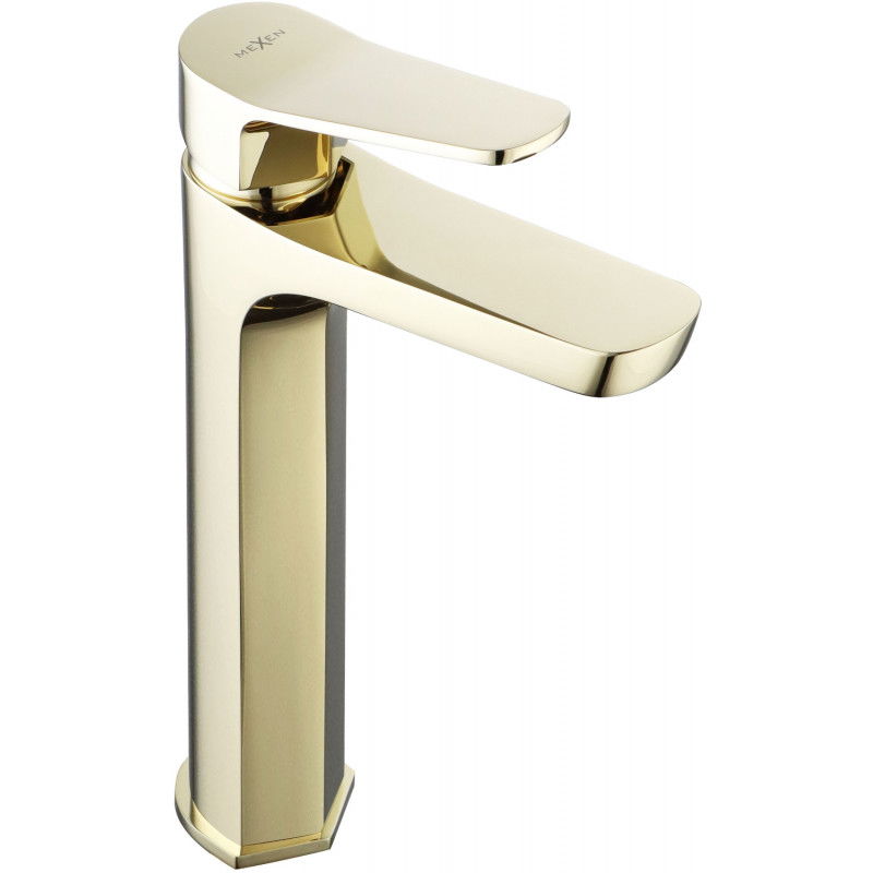 Mexen Lerma robinet de lavabo haut, Or - 74310-50