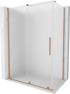 Mexen Velar cabine de douche coulissante 140 x 75 cm, givre, cuivre brossé - 871-140-075-31-65