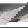 Mexen Velar cabine de douche coulissante 140 x 70 cm, gel, cuivre brossé - 871-140-070-31-65