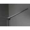 Mexen Velar cabine de douche coulissante 110 x 80 cm, dépoli, gris canon brossé - 871-110-080-31-66