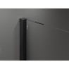 Mexen Velar cabine de douche coulissante 110 x 70 cm, givré, noir - 871-110-070-31-70
