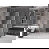 Mexen Velar Duo cabine de douche coulissante 90 x 80 cm, givré, chrome - 871-090-080-32-01