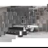 Mexen Velar Duo cabine de douche coulissante 100 x 100 cm, givrée, chrome - 871-100-100-32-01