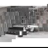 Mexen Velar Duo cabine de douche coulissante 90 x 80 cm, givré, chrome - 871-090-080-32-01