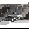 Mexen Velar Duo cabine de douche coulissante 80 x 80 cm, graphite, chrome - 871-080-080-42-01