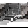 Mexen Velar Duo cabine de douche coulissante 90 x 80 cm, graphite, chrome - 871-090-080-42-01