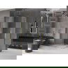 Mexen Velar Duo cabine de douche coulissante 100 x 90 cm, givrée, dorée - 871-100-090-32-50