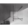 Mexen Velar cabine de douche coulissante 120 x 90 cm, givré, métal pistolet - 871-120-090-31-95