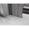 Mexen Velar cabine de douche coulissante 130 x 100 cm, givré, nickel brossé - 871-130-100-31-97